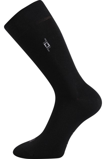 ponožky Despok - černá (Velikost 39-42 (26-28), 3 pár)