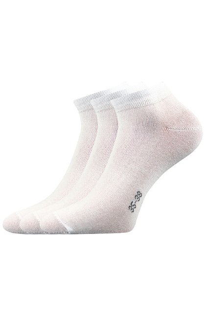 ponožky Hoho - bílá (Velikost 35-38 (23-25), 3 pár)
