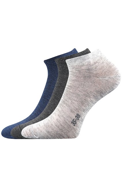 ponožky Hoho - mix tmavé (Velikost 35-38 (23-25), 3 pár)