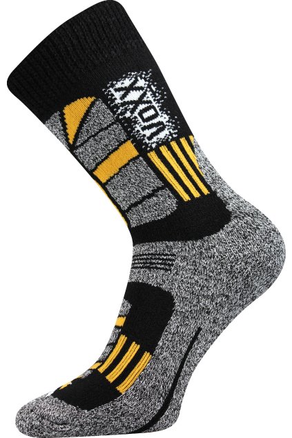 ponožky Traction I - žlutá (Velikost 39-42 (26-28), 1 pár)