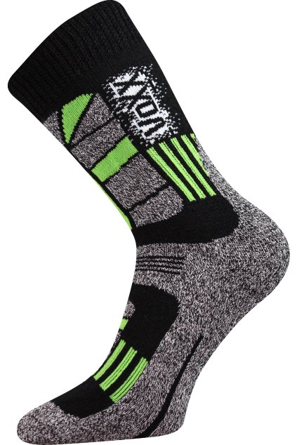 ponožky Traction I - zelená (Velikost 35-38 (23-25), 1 pár)