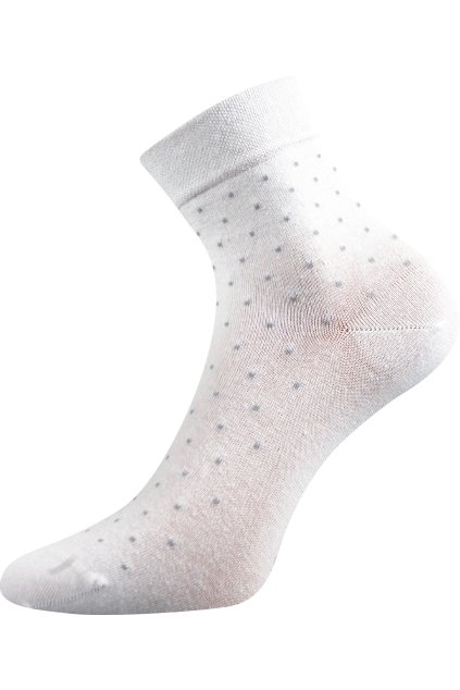 ponožky Fiona - bílá (Velikost 35-38 (23-25), 3 pár)