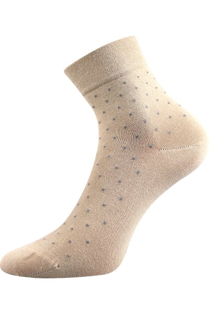 ponožky Fiona - béžová (Velikost 35-38 (23-25), 3 pár)
