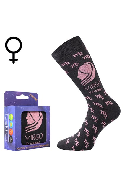 ponožky Zodiac - PANNA dámské (Velikost 38-41 (25-27), 1 pár)