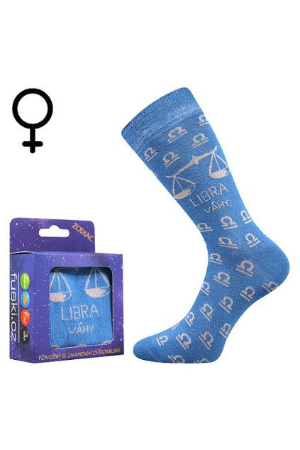 ponožky Zodiac - VÁHY dámské (Velikost 38-41 (25-27), 1 pár)