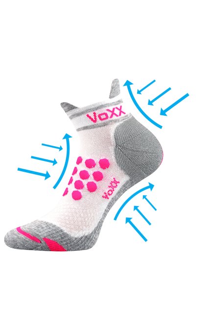 ponožky Sprinter - bílá (Velikost 35-38 (23-25), 1 pár)