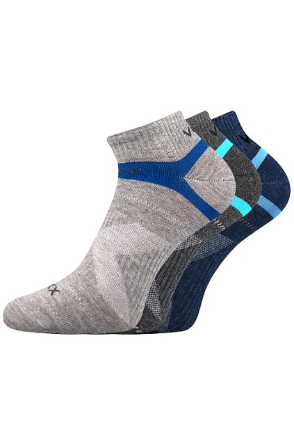 ponožky Rex 14 - mix tmavé (Velikost 39-42 (26-28), 3 pár)