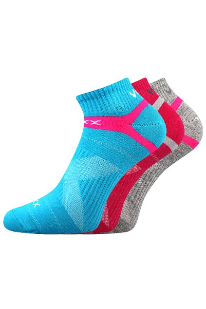 ponožky Rex 14 - mix barevné (Velikost 35-38 (23-25), 3 pár)