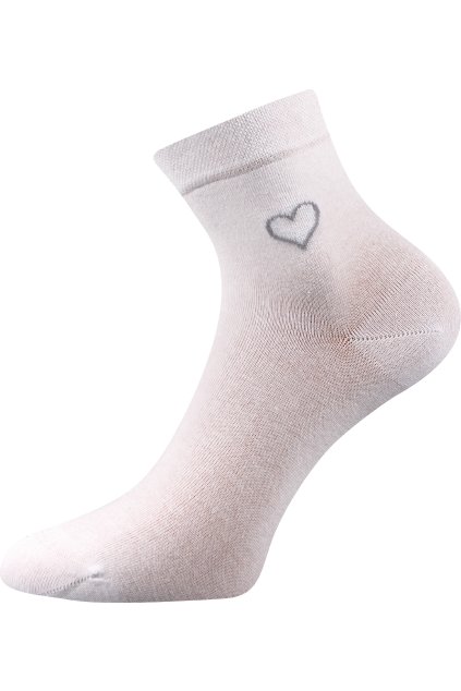 ponožky Filiona - bílá (Velikost 35-38 (23-25), 3 pár)