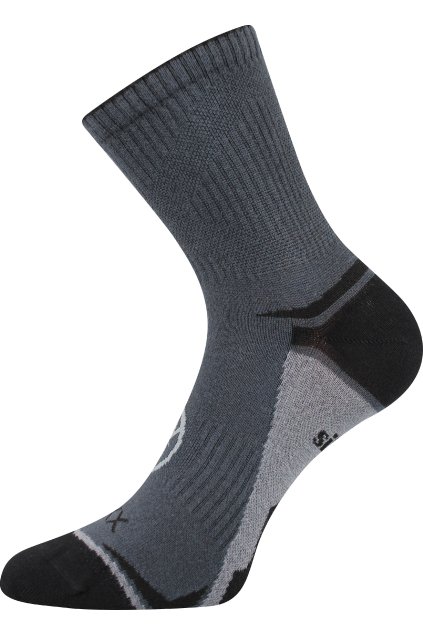 ponožky Optifan 03 - tmavě šedá (Velikost 35-38 (23-25), 1 pár)