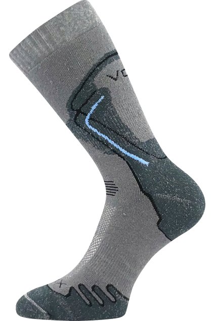 ponožky Limit III - šedá (Velikost 35-38 (23-25), 3 pár)