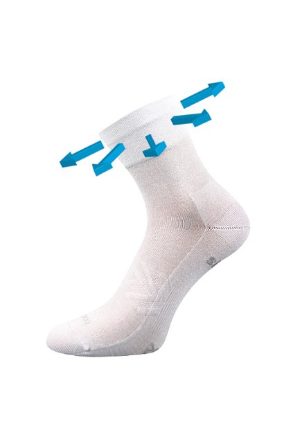 ponožky Baeron - bílá (Velikost 35-38 (23-25), 1 pár)