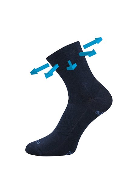 ponožky Baeron - tmavě modrá (Velikost 35-38 (23-25), 1 pár)