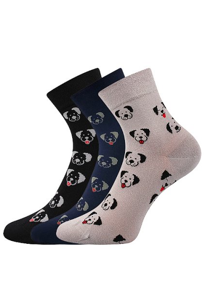 ponožky Felixa - mix B (Velikost 35-38 (23-25), 3 pár)