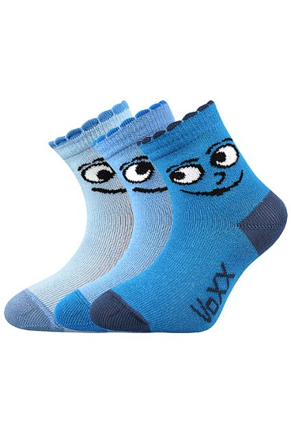 ponožky Kukik - mix kluk (Velikost 14-17 (9-11), 3 pár)