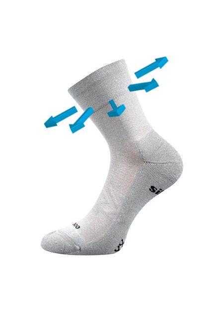 ponožky Esencis - světle šedá (Velikost 35-38 (23-25), 1 pár)