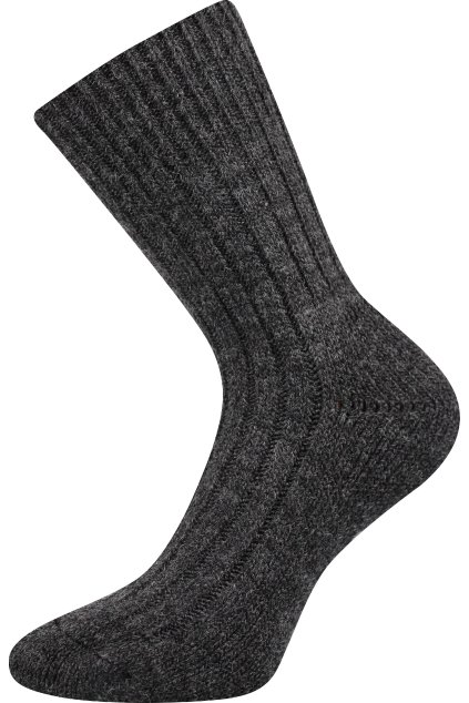 ponožky Willie - antracit melé (Velikost 35-38 (23-25), 1 pár)