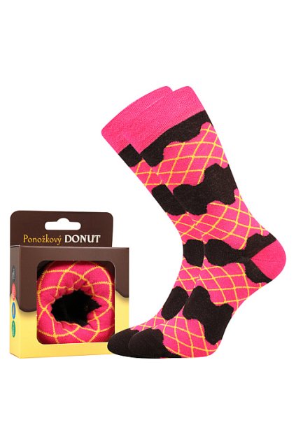 ponožky Donut - 1 (Velikost 42-45 (28-30), 1 pár)