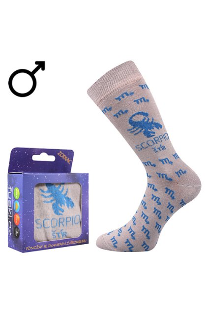 ponožky Zodiac - ŠTÍR pánské (Velikost 42-46 (28-31), 1 pár)