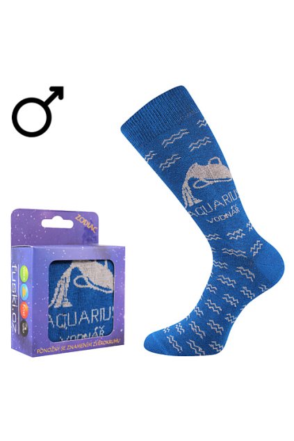 ponožky Zodiac - VODNÁŘ pánské (Velikost 42-46 (28-31), 1 pár)