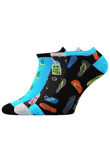 ponožky Piki 64 - mix kluk (Velikost 39-42 (26-28), 3 pár)