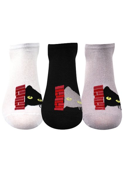 ponožky Piki 67 - mix A (Velikost 35-38 (23-25), 3 pár)