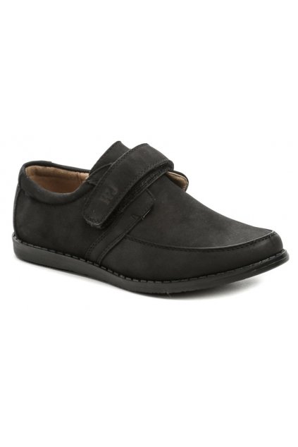 Wojtylko 2109b černé dětské polobotky
