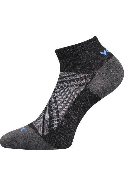 ponožky Rex 15 - černá (Velikost 35-38 (23-25), 3 pár)