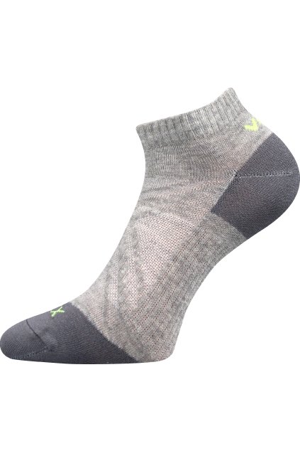 ponožky Rex 15 - světle šedá melé (Velikost 35-38 (23-25), 3 pár)