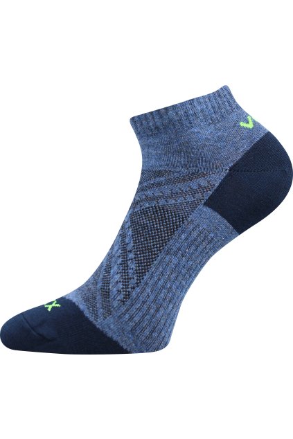 ponožky Rex 15 - jeans melé (Velikost 35-38 (23-25), 3 pár)