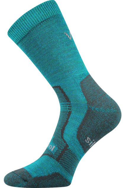 ponožky Granit - modro-zelená (Velikost 35-38 (23-25), 1 pár)