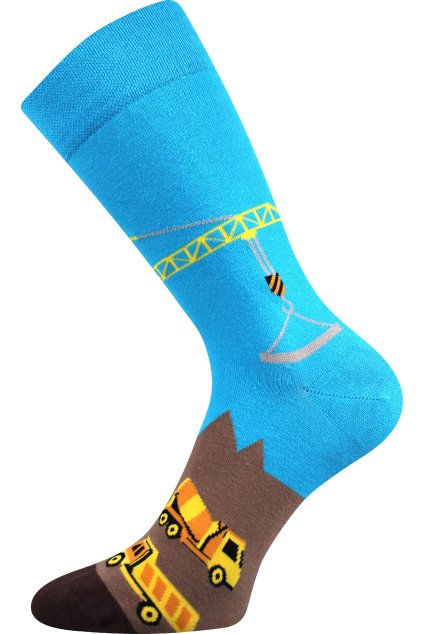 ponožky Twidor - stavba (Velikost 39-42 (26-28), 3 pár)