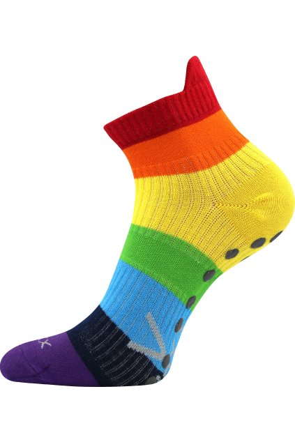 ponožky Joga - čakra (Velikost 35-38 (23-25), 3 pár)