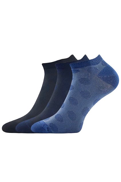 ponožky Jasmina - mix tmavé (Velikost 35-38 (23-25), 3 pár)