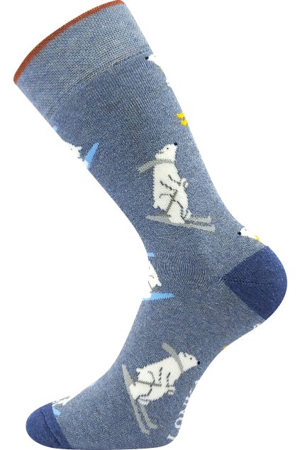 ponožky Frooloo - 03/medvědi (Velikost 35-38 (23-25), 3 pár)