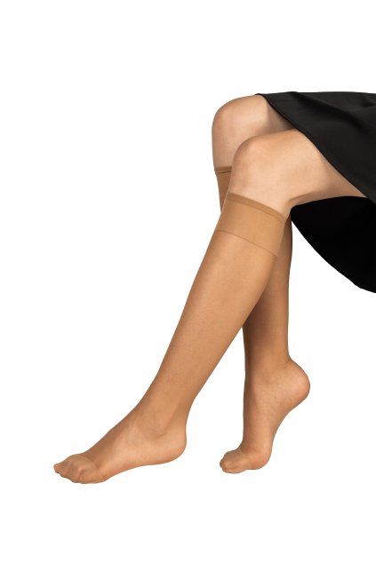 podkolenky RELAX knee-socks 20 DEN - opal (Velikost uni, 6 pár)