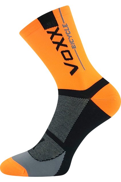 ponožky Stelvio - CoolMax® - neon oranžová (Velikost 35-38 (23-25), 1 pár)