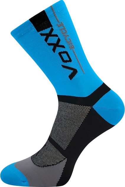 ponožky Stelvio - CoolMax® - neon tyrkys (Velikost 35-38 (23-25), 1 pár)