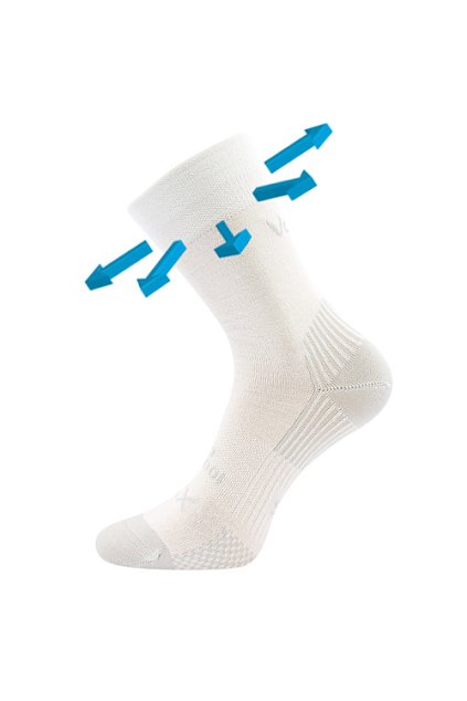 ponožky Optimus - bílá (Velikost 35-38 (23-25), 1 pár)