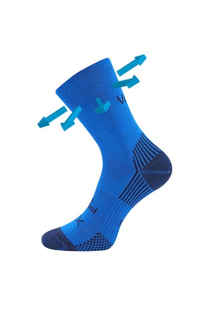 ponožky Optimus - modrá (Velikost 35-38 (23-25), 1 pár)