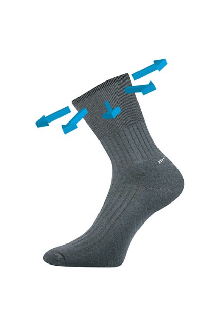 ponožky Corsa Medicine - tmavě šedá (Velikost 35-38 (23-25), 1 pár)