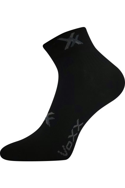 ponožky Quenda - černá (Velikost 35-38 (23-25), 3 pár)