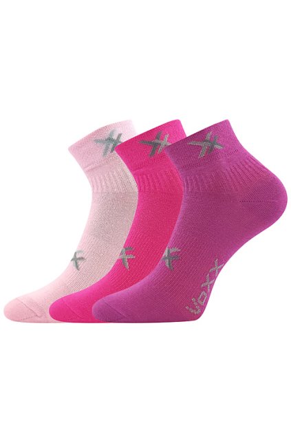 ponožky Quendik - mix holka (Velikost 20-24 (14-16), 3 pár)