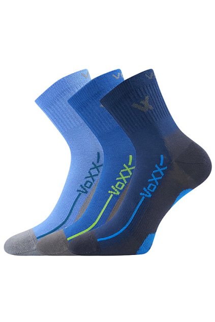 ponožky Barefootik - mix kluk (Velikost 20-24 (14-16), 3 pár)