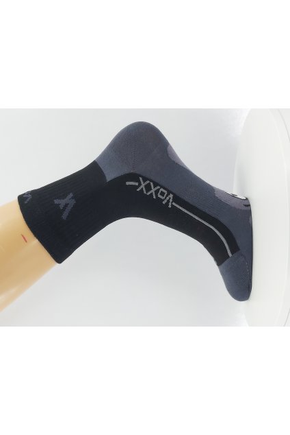 ponožky Barefootan - černá (Velikost 35-38 (23-25), 3 pár)