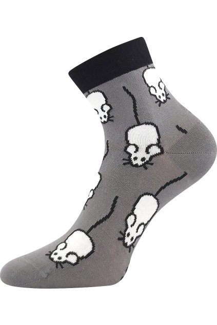 ponožky Dorwin - myšky (Velikost 35-38 (23-25), 3 pár)