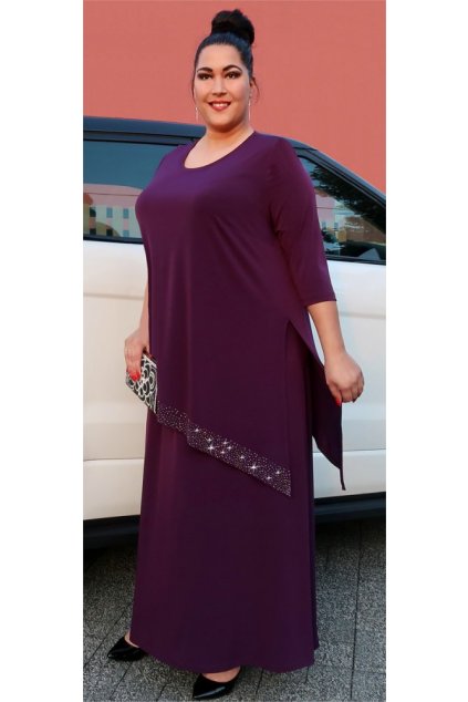 Elizabet - společenské šaty vrstvené 110 - 115 cm