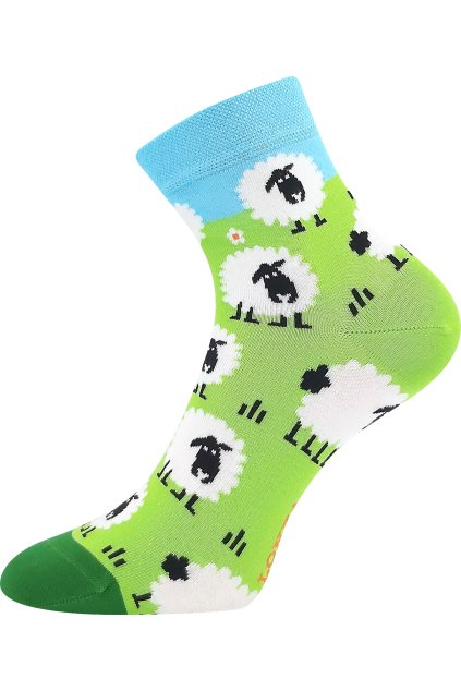 ponožky Dorwin - ovce (Velikost 35-38 (23-25), 3 pár)