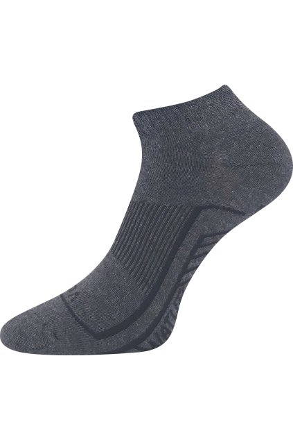 ponožky Linemus - antracit melé (Velikost 35-38 (23-25), 3 pár)