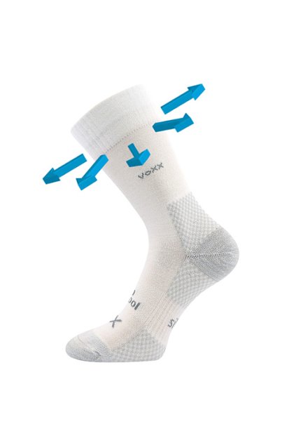ponožky Menkar - bílá (Velikost 35-38 (23-25), 1 pár)